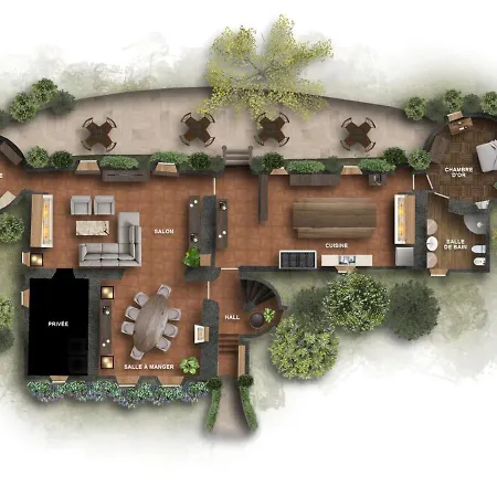 Дом отдыха Chateau De Cols